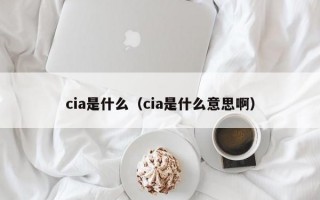 cia是什么（cia是什么意思啊）