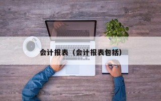 会计报表（会计报表包括）