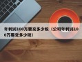 年利润100万要交多少税（公司年利润100万要交多少税）