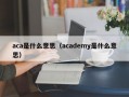 aca是什么意思（academy是什么意思）