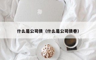 什么是公司债（什么是公司债卷）