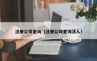 注册公司查询（注册公司查询法人）