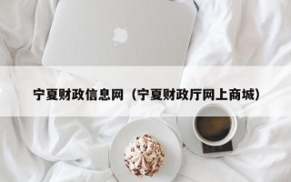 宁夏财政信息网（宁夏财政厅网上商城）