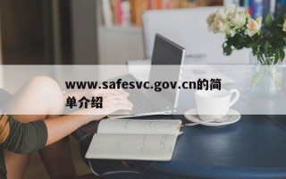 www.safesvc.gov.cn的简单介绍