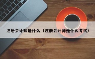 注册会计师是什么（注册会计师是什么考试）