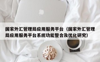 国家外汇管理局应用服务平台（国家外汇管理局应用服务平台系统功能整合及优化研究）