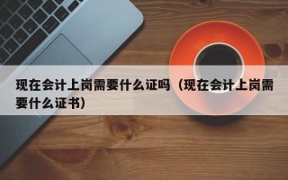 现在会计上岗需要什么证吗（现在会计上岗需要什么证书）