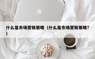 什么是市场营销策略（什么是市场营销策略?）