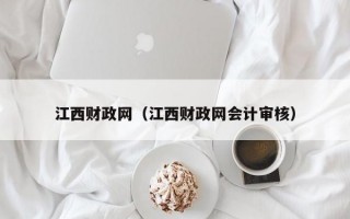 江西财政网（江西财政网会计审核）