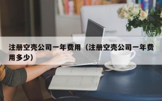 注册空壳公司一年费用（注册空壳公司一年费用多少）