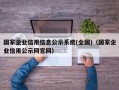 国家企业信用信息公示系统(全国)（国家企业信用公示网官网）