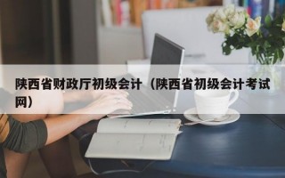 陕西省财政厅初级会计（陕西省初级会计考试网）