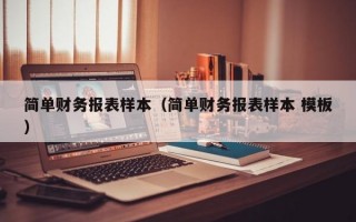 简单财务报表样本（简单财务报表样本 模板）