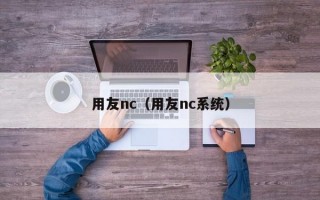 用友nc（用友nc系统）