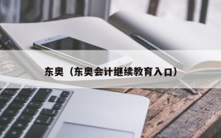 东奥（东奥会计继续教育入口）