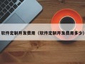 软件定制开发费用（软件定制开发费用多少）