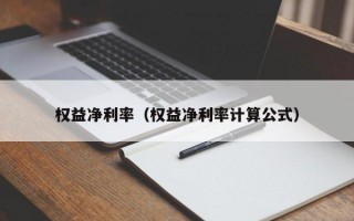 权益净利率（权益净利率计算公式）