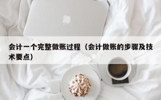 会计一个完整做账过程（会计做账的步骤及技术要点）