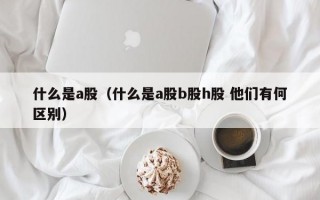 什么是a股（什么是a股b股h股 他们有何区别）