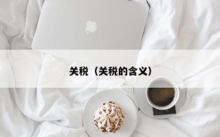 关税（关税的含义）